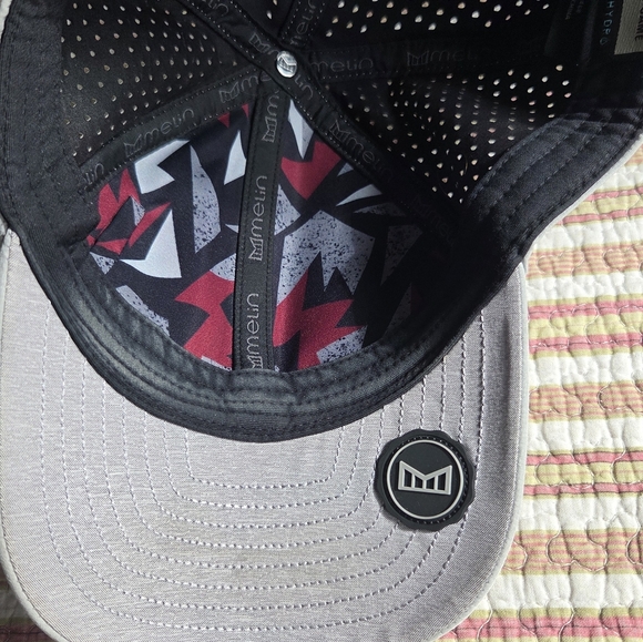 Melin A-Game Hydro Performance Snapback Gray, gently worn, clean and neat. - Picture 5 of 13